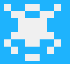 Show HN: Identicons – Deterministic pixel art avatars from any text